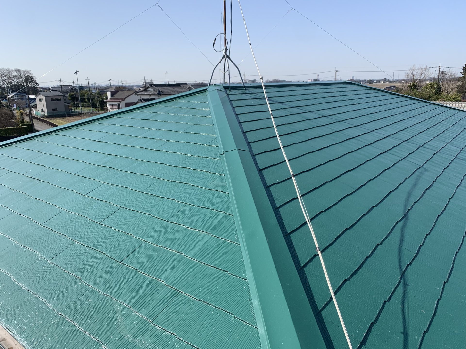 遮熱効果もあり、大切なお家を守ります！