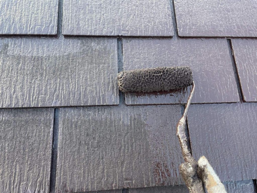 外壁屋根塗装工事 施工中11